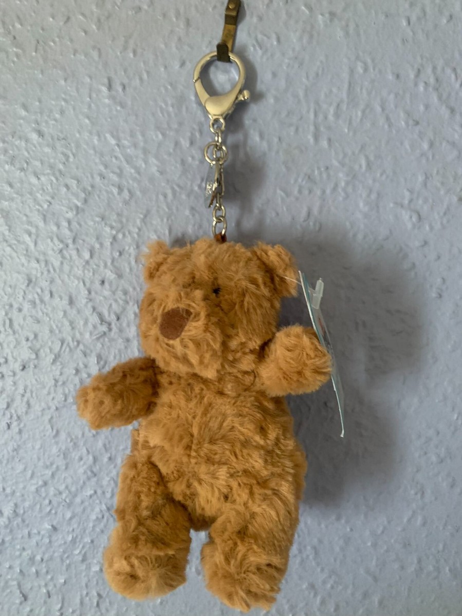 Jellycat Bartholomew Bear Bag Charm -New & tags- *UK Seller