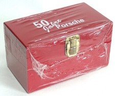 Schuco 01462 Micro Racer 50 anni Porsche 356 placcato oro edizione limitata scatola originale mai aperta