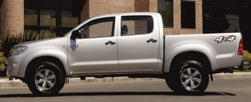 Toyota Hilux Decals 2016 4x4 Sticker side graphics Laminated Printed - Picture 3 of 3