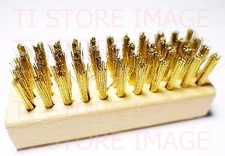 Ralyn Premium Brush for Sneaker Shoe Cleaning New Brass suede brush