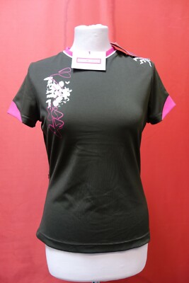 IXS Sport Division Funcitional Shirt Kaki  Pink GR M  E0338 Neu mit Etikett