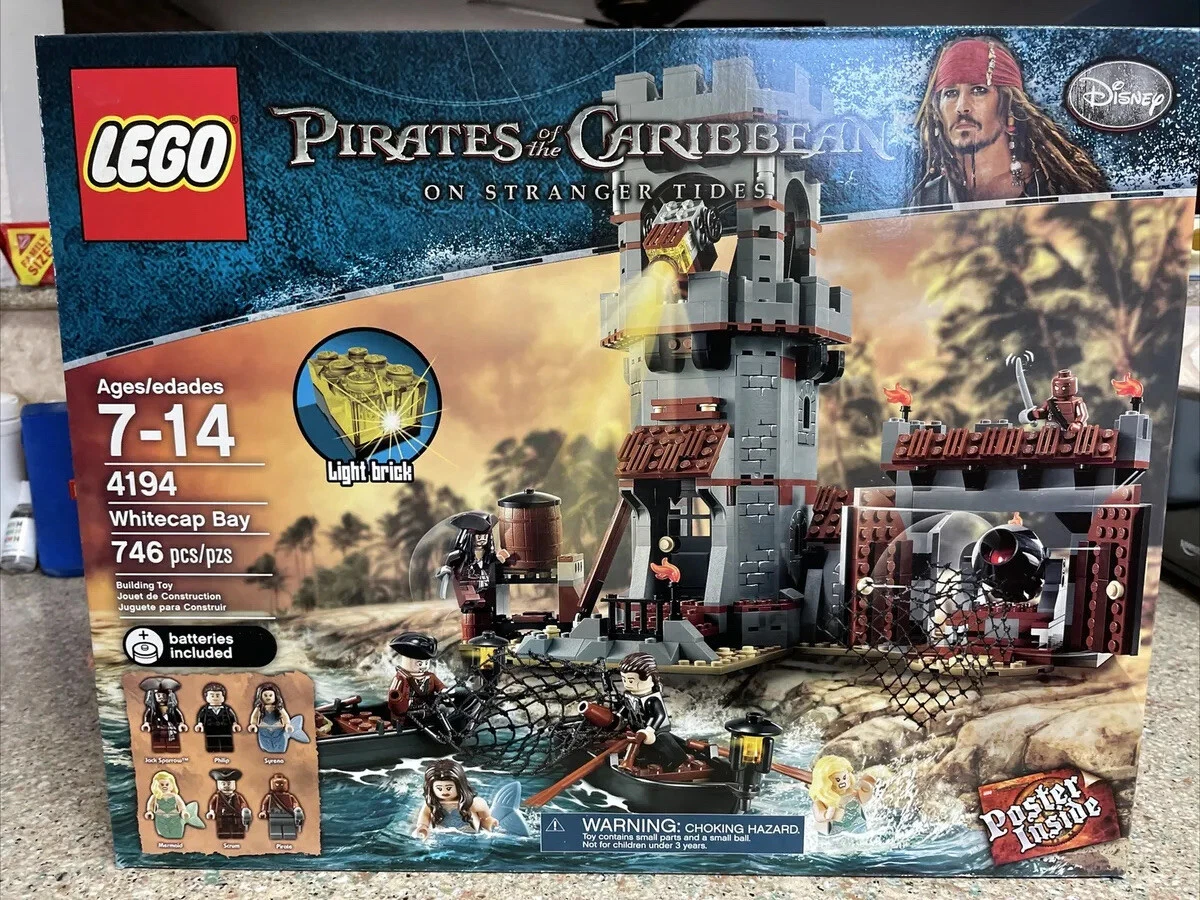 LEGO Pirates of the Caribbean Whitecap Bay 4194 New Sealed