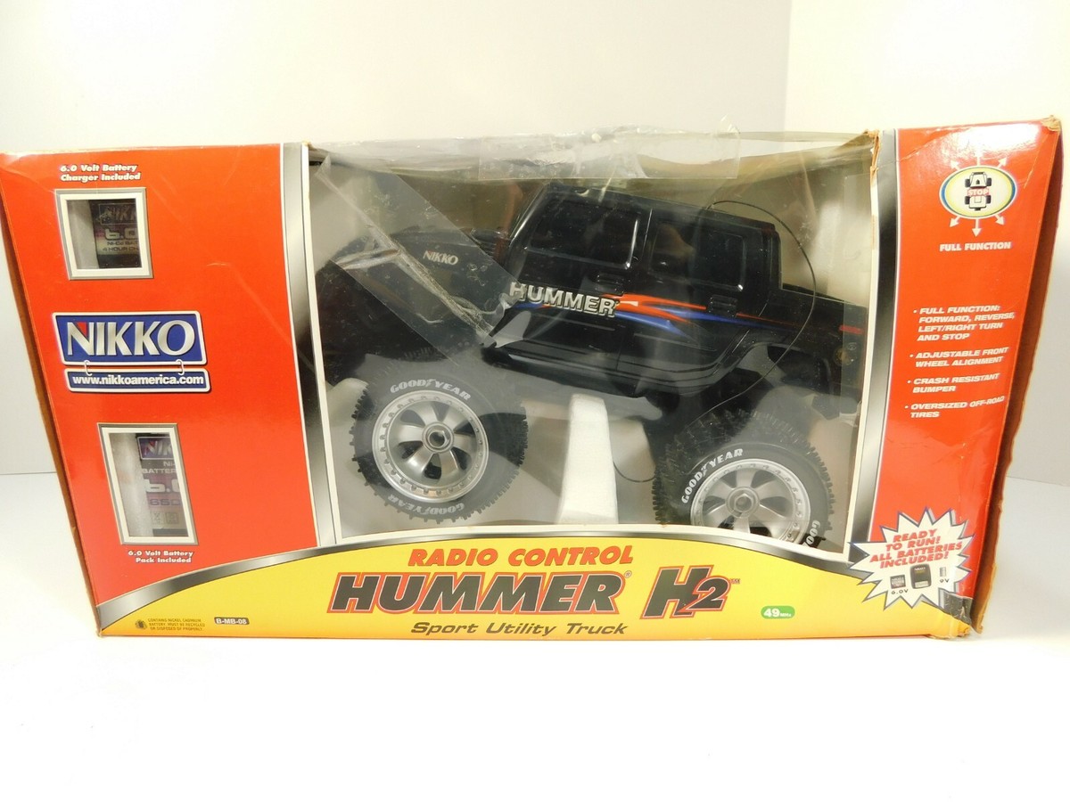 NIKKO ハマー HUMMER  Fast Lane ラジコンカー ブラック NIKKO ハマー HUMMER Fast Lane ラジコンカー ブラック