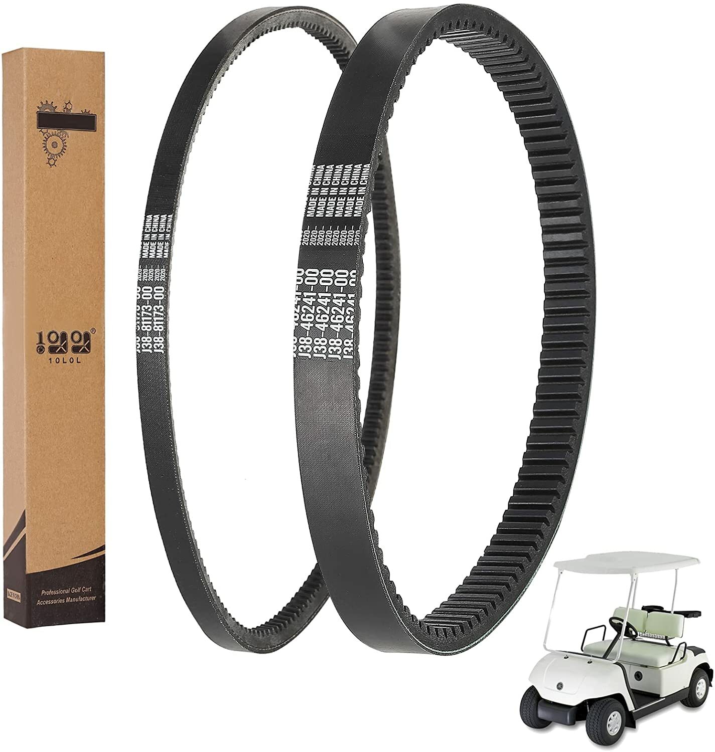Cart Drive Starter Belt For Yamaha G2 G5 G8 G9 G14 G16 G22 G29 J55-g6241-00