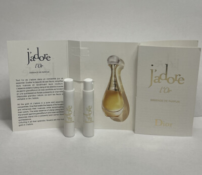 2x Dior Jadore Lor Essence de perfum 1 ml / 0.3 fl oz each | eBay