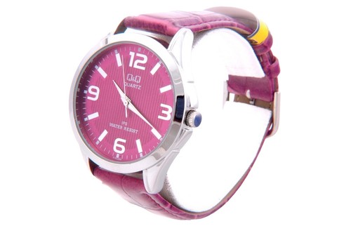 MARY QUANT x Q&Q SmileSolar wristwatch Women's white limited