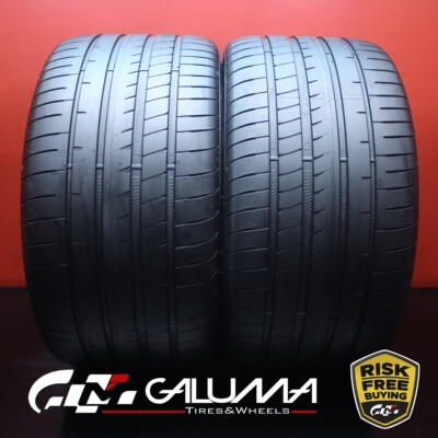 Set of 2 Tires LikeNEW Goodyear Eagle F1 Asymmetric 5 305/30R21 305/30/21 #81292