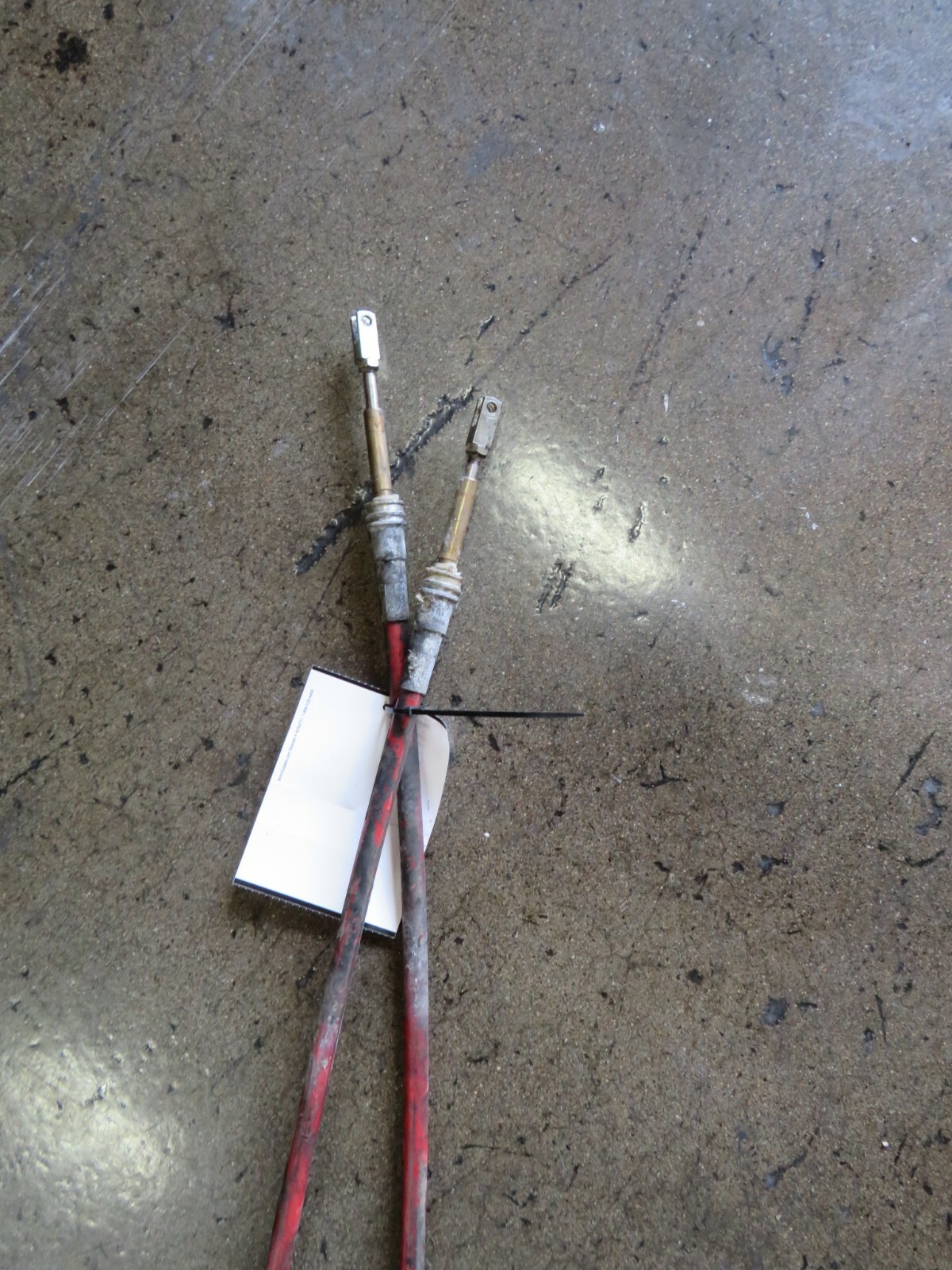 Ferrari 348, Gear Shifter Cables, Used, P/N 150298