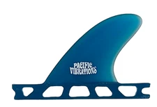 Pacific Vibrations Surfboard Fins Center fin 2.3"  Trailer Fits Futures base