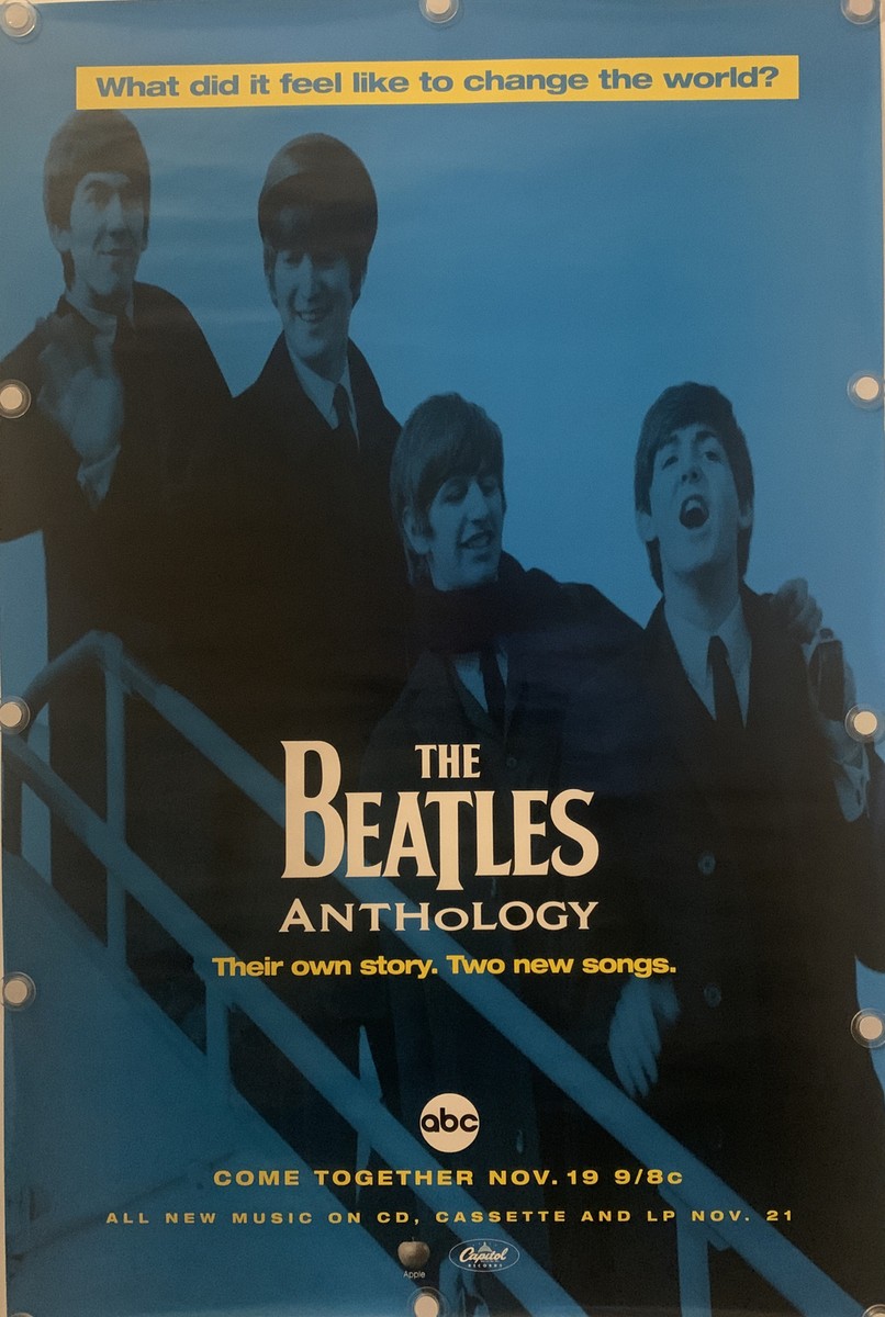 THE BEATLES ANTHOLOGY Original One Sheet Movie Poster - 1995 | eBay