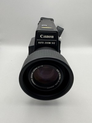 Canon Auto Zoom 512 XL Electronic Super 8 Film Camera Read