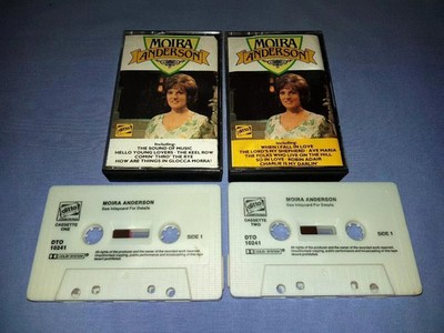 MOIRA ANDERSON SELF TITLED DOUBLE CASSETTE TAPE ALBUM