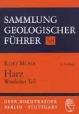 Harz, Westlicher Teil | Kurt Mohr | Deutsch | Buch | XII | 1998