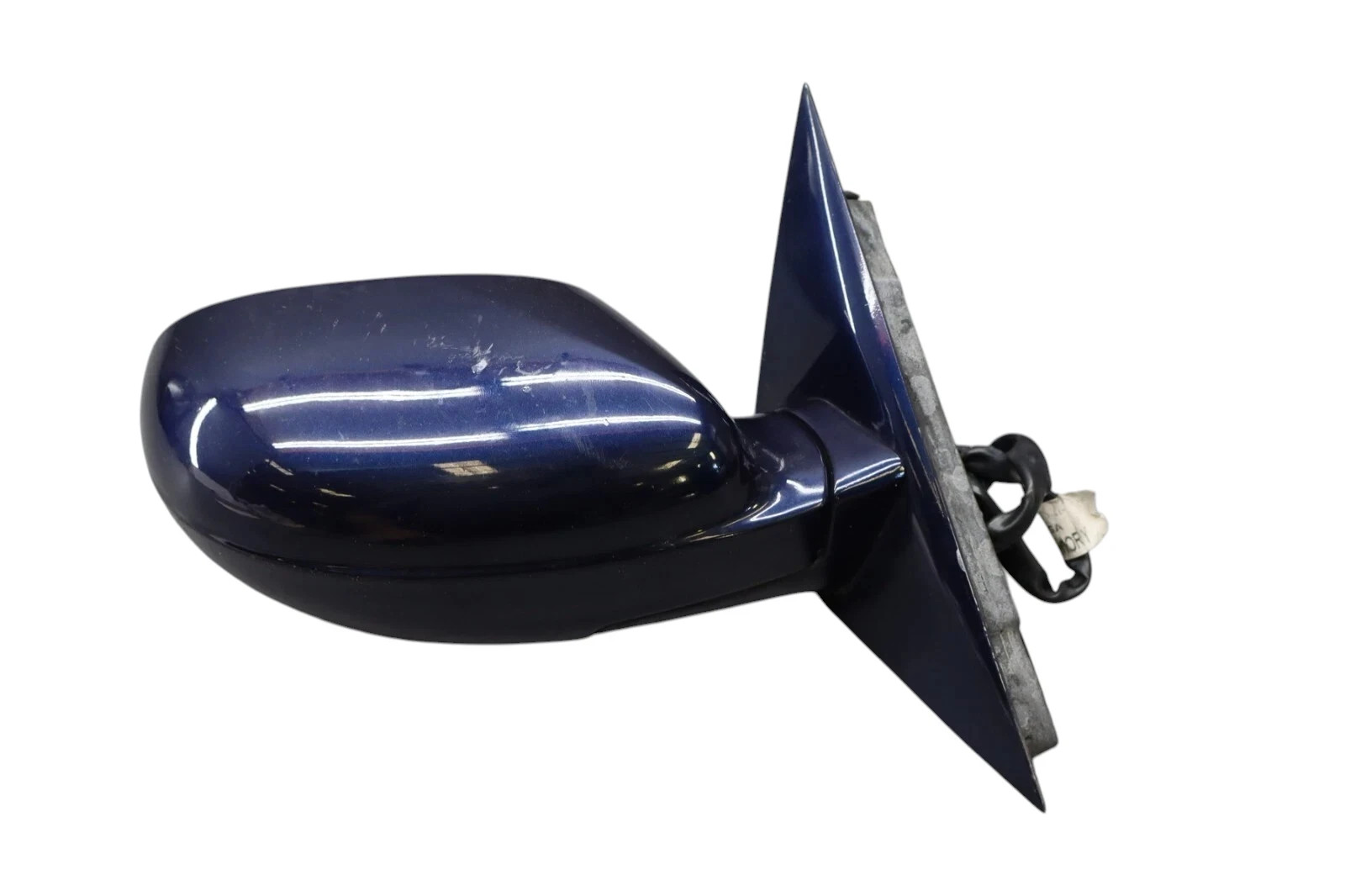 05-08 Maserati Quattroporte Right Passenger Side Rear View Door Mirror Blue Oem