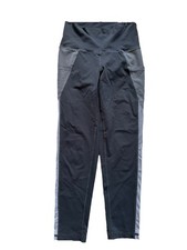 Aerie Chill.Play.Move. high Waisted 7/8 Leggings Women s Sz Med Gray Colorblock