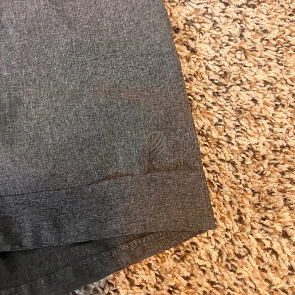 MPG Womens Gray High Waisted Drawstring Cuffed Casual Shorts - Comfortable - Image 2 of 4