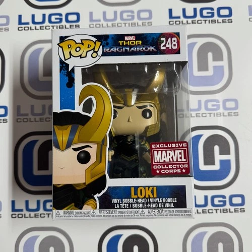 Funko POP! Thor Ragnarok Loki #248 Marvel Collector Corps Exclusive