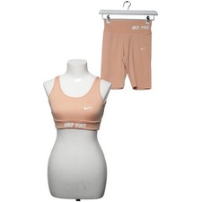 Nike Pro, Trainingsanzug Set, Größe: S, Elasthan/Polyester, Beige #DtX