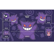 Pokemon Play Mat Pikachu Gengar PTCG Card Battle Game Mat Non Slip Gift
