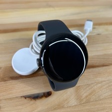 Google Pixel Watch 41mm LTE Matte Black Stainless Steel Case