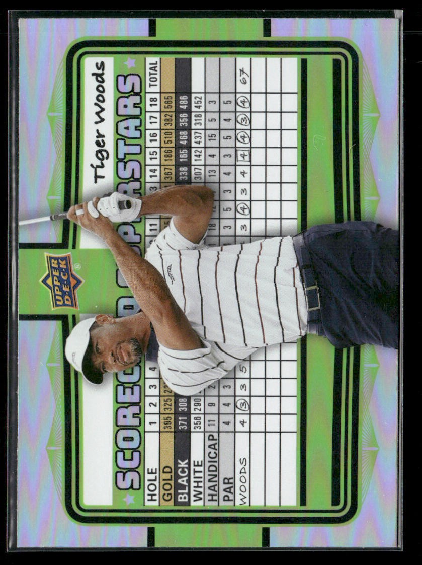 ダイタク　シブゴゴ カード Tiger Woods 2026 Upper Deck Scorecard Superstars #SS-1 PGA LPGA | eBay