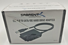 SABRENT USB 3.0 to SATA IDE Hard Drive Adaptor USB-DS12 2.5"/3.5" SATA NEW L K