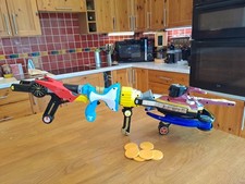 Power Rangers Ninja Storm Gun - Thunder Blaster 5 Weapon Combination - 28" Long