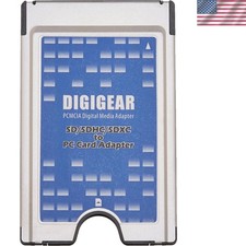 SD SDHC SDXC to PCMCIA PC Card, Adapter Supports, ATA Flash Memory