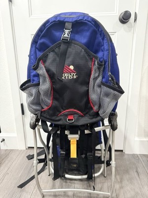 Kelty Kids Ridgeline Backcountry Hiking Baby Toddler Carrier Blue Preowned 