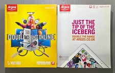 2 X Argos Catalogues 2014 Spring/Summer Autumn/Winter Lego Barbie PlayStation 