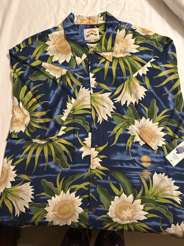 Pineapple Juice hawaiian shirt new with tag Mens's XXL 