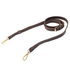 Moicstiy Brown Leather Purse Strap Replacement, Adjustable, Crossbody Shoul...