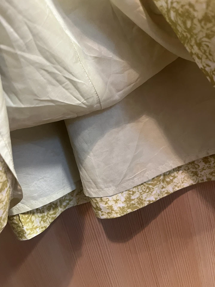 Falda Plisada Forrada de Seda Banana Republic Boho Estampado Floral Multicolor Pequeña 4 Foto 4 de 4