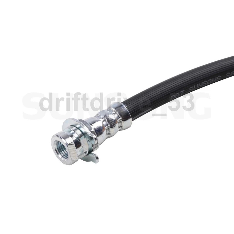 Par de mangueras de freno Sunsong para Jeep CJ3 1953 Hudson Jet 1966 1963 1964 1965 Foto 4 de 4