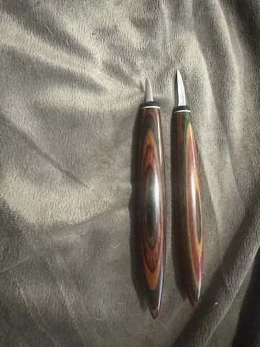 Helvie Detail Knife 1” Blade + Helvie Mini Detail Knife 1/2” Blade 