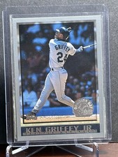 1998 Topps Opening Day #147 Ken Griffey Jr Seattle Mariners Legend HOF Base Card