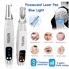 Handheld Picosecond Laser Pen Tattoo Freckle Removal Machine Skin Beauty Device