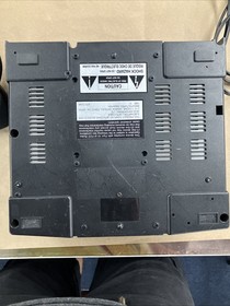 SEGA Saturn Home Console - MK-8000b With Power Cord RF Cord And Controller Black