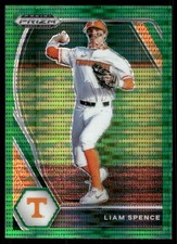 2021 Panini Prizm Draft Picks Prizms Green Pulsar #154 Liam Spence - BB