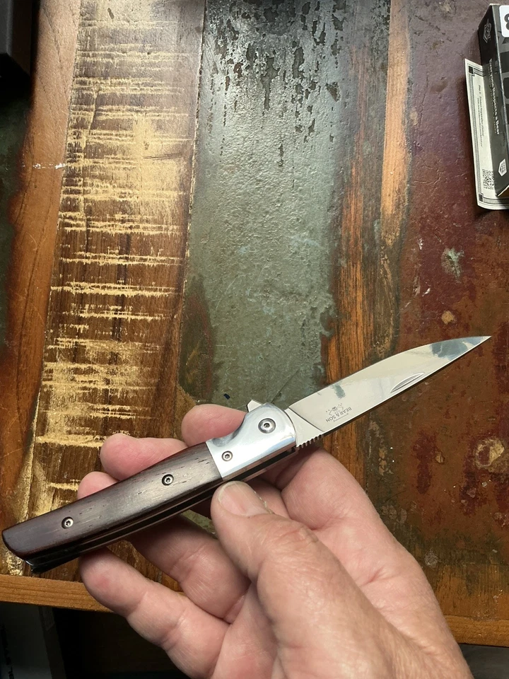 Bear And Son Rancher D2 Cocobola Cb21 Nuevo En Caja Hoja de 3,25 Pulgadas ¡Nuevo! Foto 4 de 4