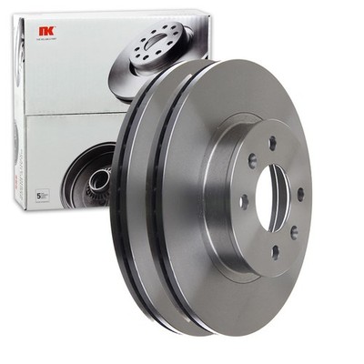 2X NK BREMSSCHEIBEN 256mm BELÜFTET VORNE PASSEND FÜR HYUNDAI GETZ | 203418