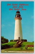 Port Isabel Lighthouse State Park Texas Chrome Postcard Frank Whaley Dexter