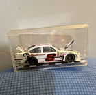 Budweiser Elvis Presley NASCAR Diecast Chevrolet White Racing Car with Case — photo 1
