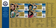 Antigua 2004 - FIFA World Cup Soccer - Sheet of 4 Stamps - Scott #2776 - MNH
