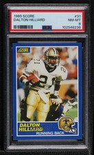 1989 Score Dalton Hilliard #31 PSA 8 4g8