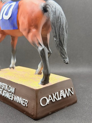 Mystik Dan Bobble Head “RARE” Arkansas Southwest Stakes Winner Oaklawn NEW! - Picture 4 of 10