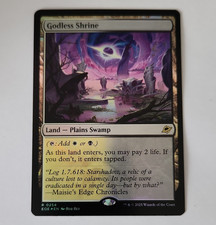 Magic: The Gathering Godless Shrine Foil Rare Land Edge of Eternities 0254 2025