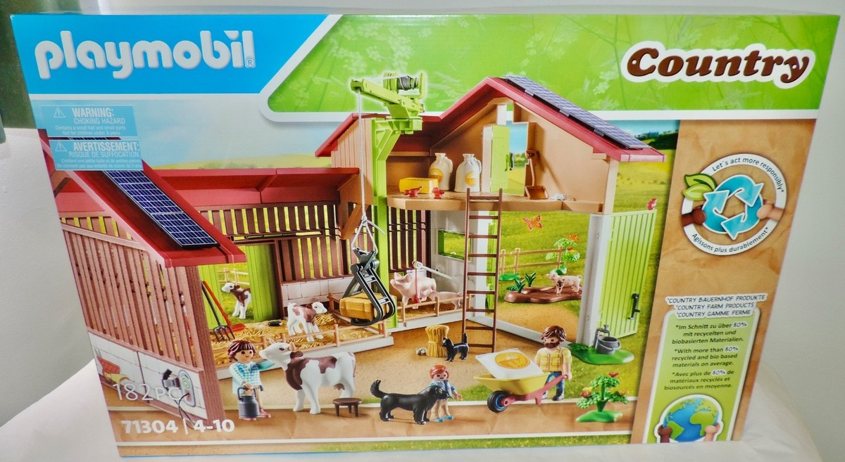 Large Farm Playset Toy 71304 Playmobil for sale online UK