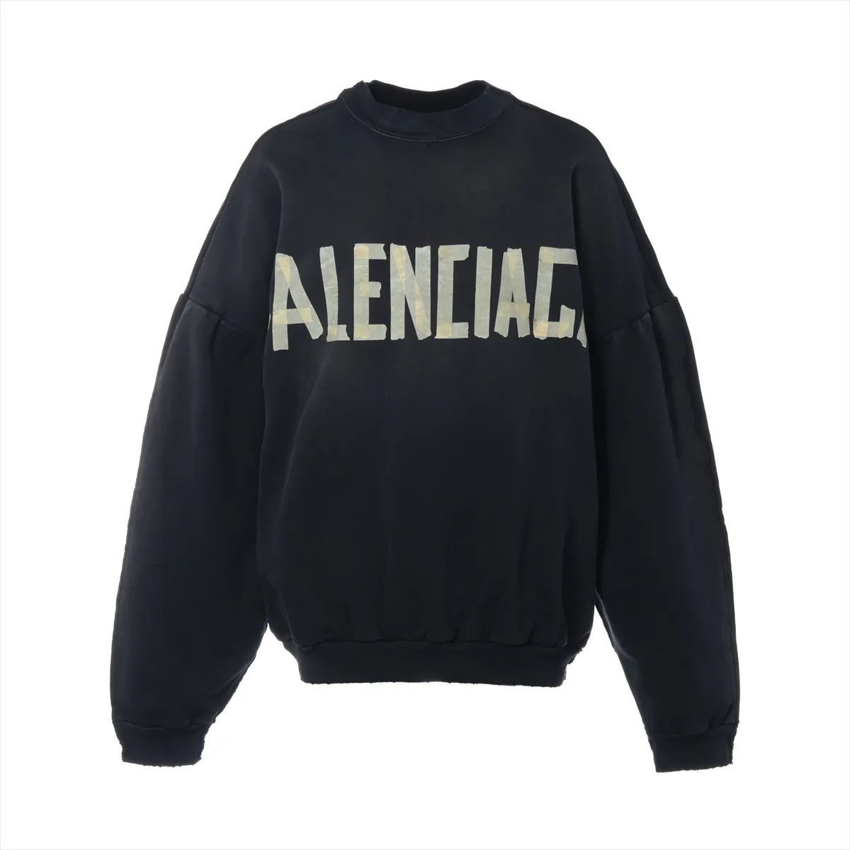 Balenciaga 23 years Cotton Basic knitted fabric S Men's gray x black  791614 Dam