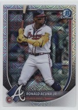2025 Bowman Mega Box Chrome Mojo Refractor Ronald Acuna Jr Acuña #21 1oa8